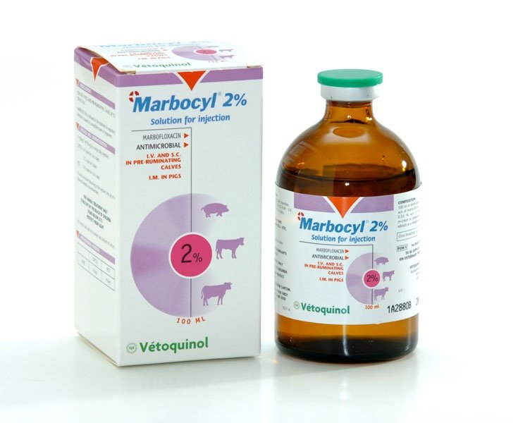 Vetoquinol Marbocyl 2% Injection 100ml - Farmacy